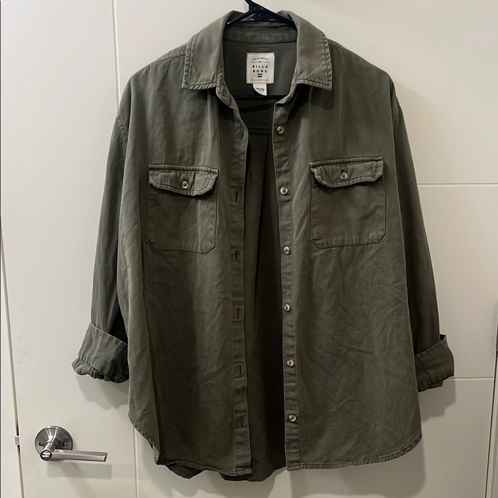 BillaBong: Olive Green Men's Jacket